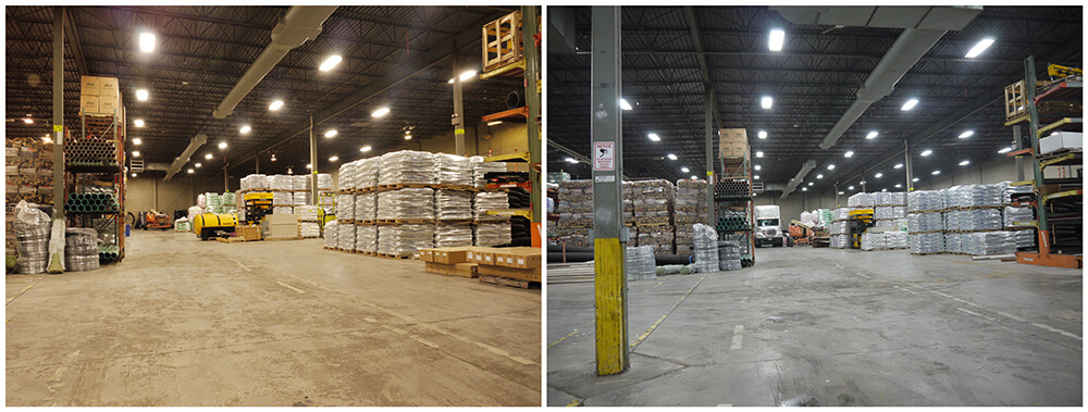 Commercial Warehouse LED Lighting Upgrade
