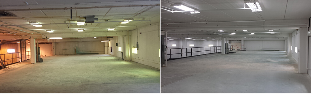 LED Warehouse Lighting Retrofit