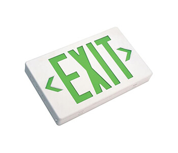 Green LED Exit Light