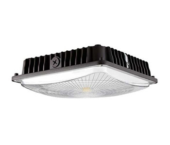 LED High Value Garage Canopy Wide Angle Fixture