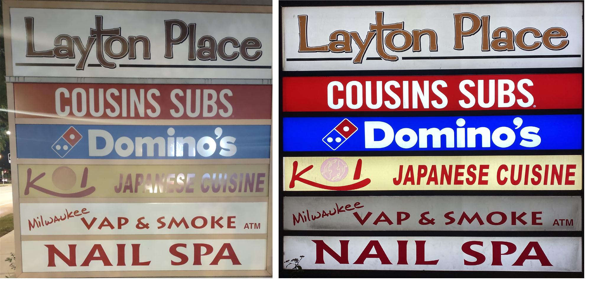 LED Retail Signage Lighting In Wisconsin